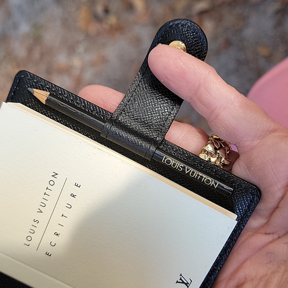💯 Authentic LOUIS VUITTON Ecriture cardholder - Picture 7 of 16